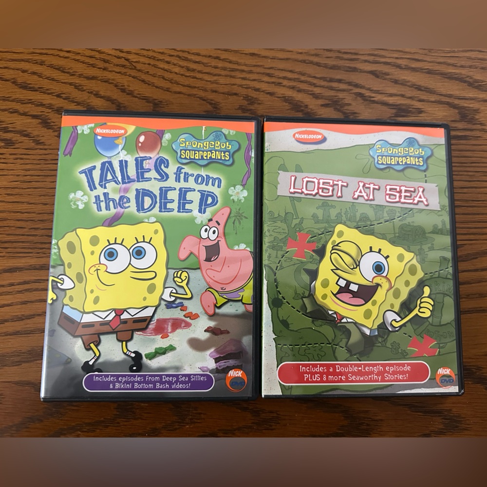 SpongeBob SquarePants DVDs
